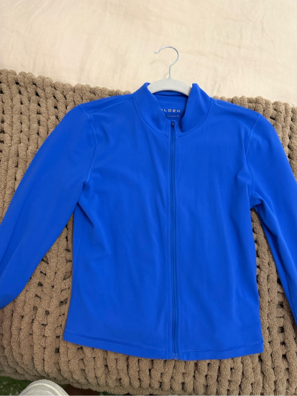 Aritzia Royal Blue workout Jacket